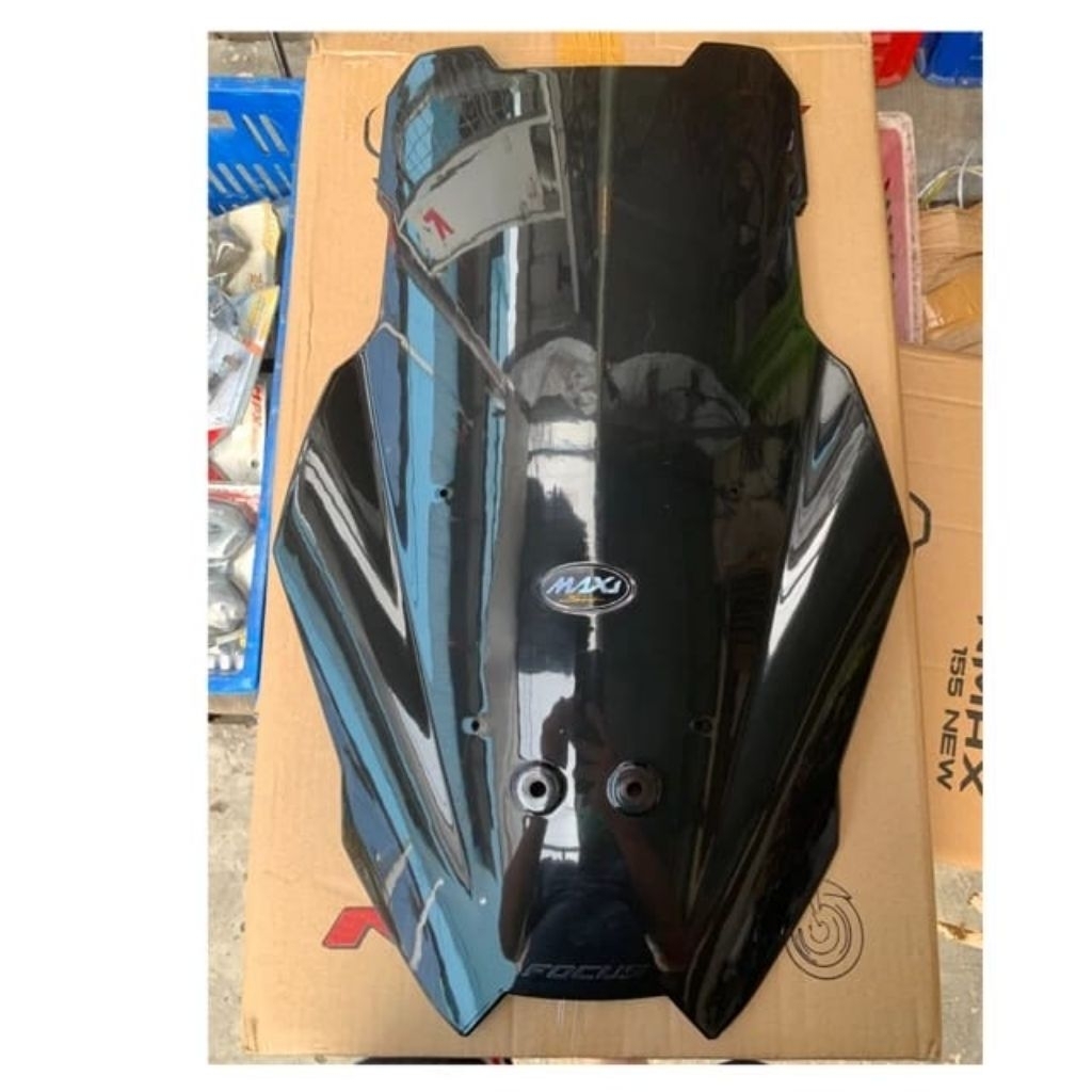 Visor windshield nmax new 2020 2021 2022 panjang 60cm maxi series (FOCUS)