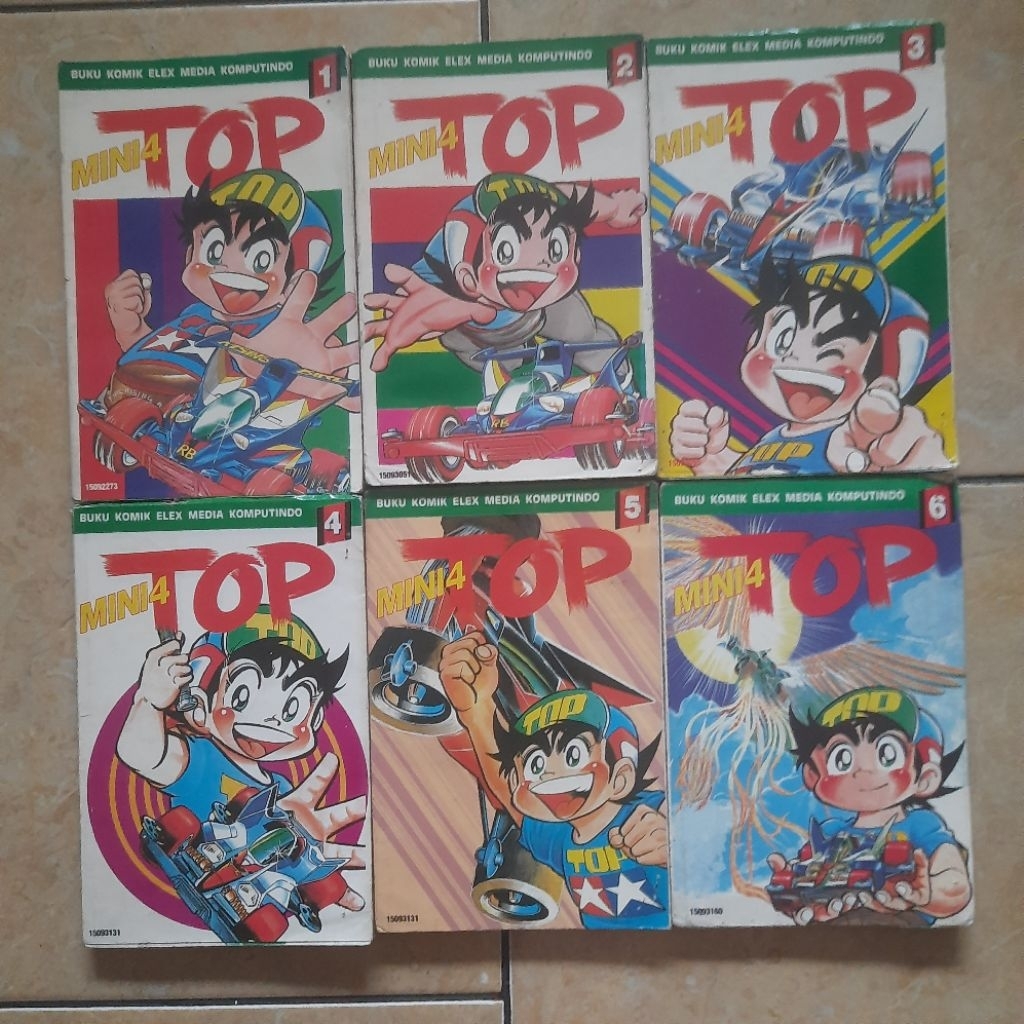 Komik Mini 4 Top 1 - 6 Tamat Tetsuo Tanaka Kolpri Original