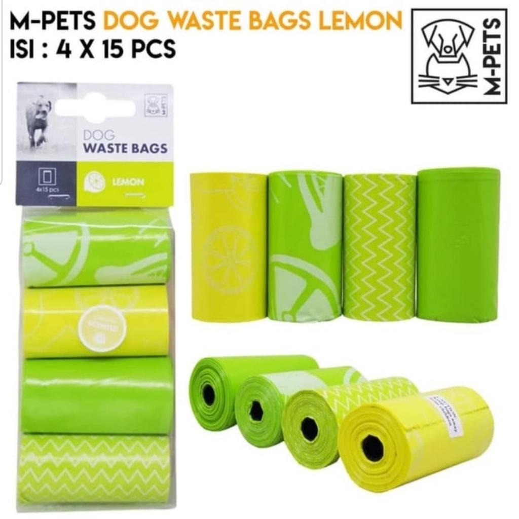 M-Pets Plastik Poop Dog Waste Bag - Pet Poop Bag