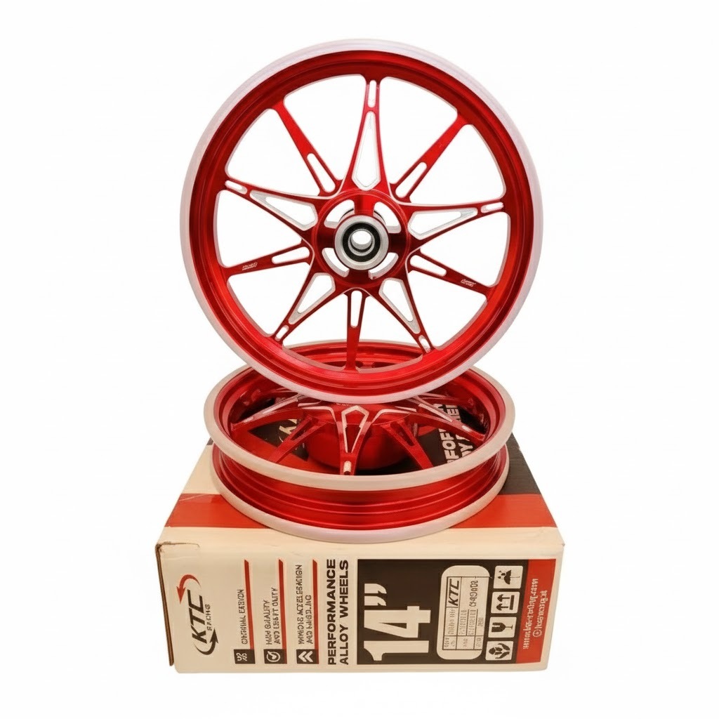 VELG KTC RACING VARIO 110 SCOOPY BEAT SPACY | Velg Racing KTC Ring 14 | Velg Motor Matic Sporty