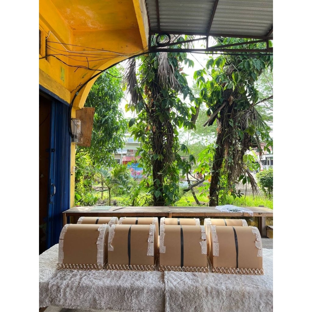 BOX HANTARAN SAFIR SET ISI 3 + TUTUP AKRILIK | BOX SESERAHAN TERMURAH