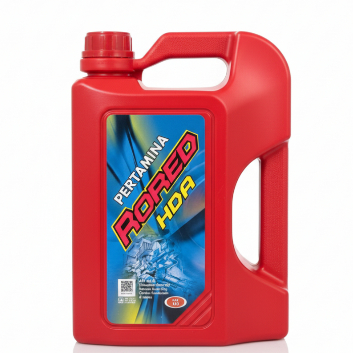 Oli Pertamina Rored HDA SAE 140 4L Oli Gardan Rored HDA 4 Liter