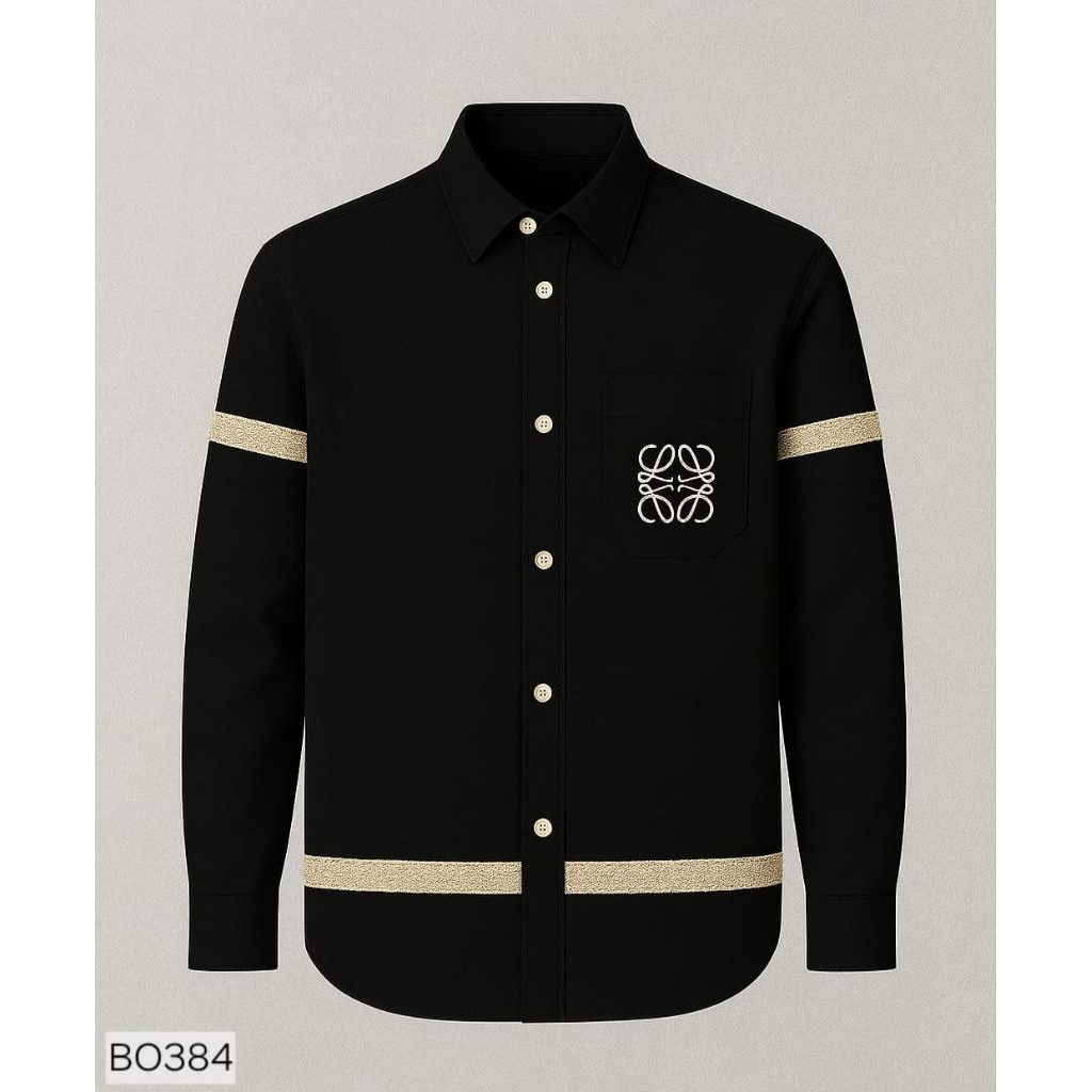 Kemeja panjang pria brand loewe97 qualty authentic Vip