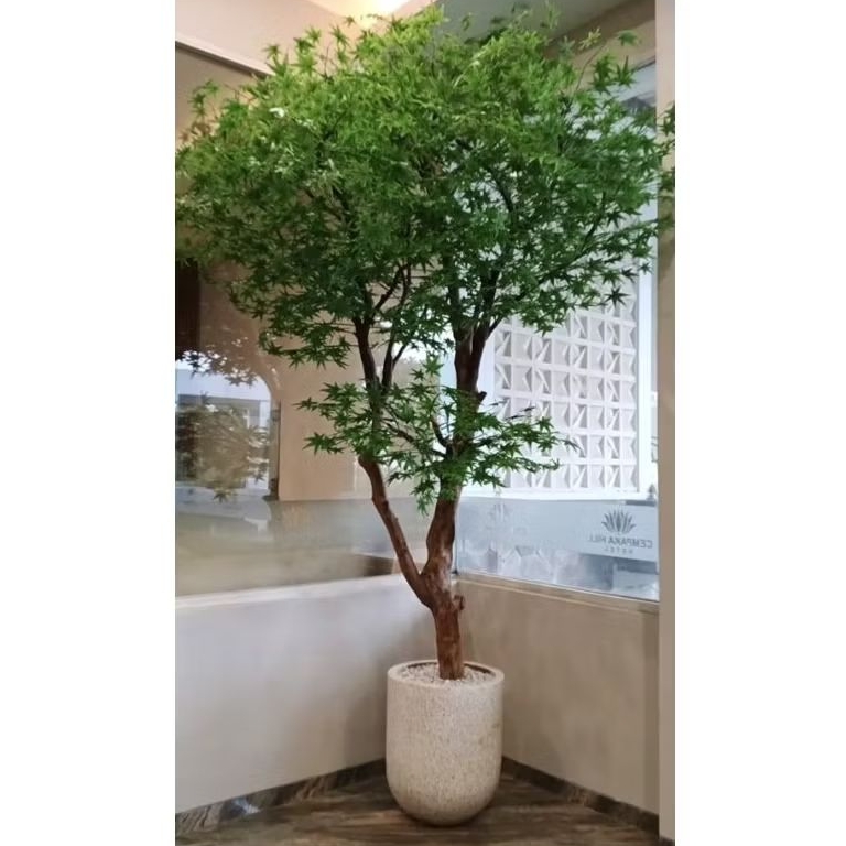 Pohon Dekorasi Maple Tinggi 3 Meter - Pohon Maple Plastik Besar