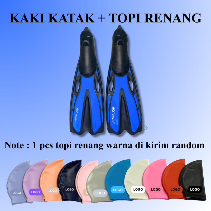 KAKI KATAK / SEPATU KATAK / FIN SEALS / WHALE