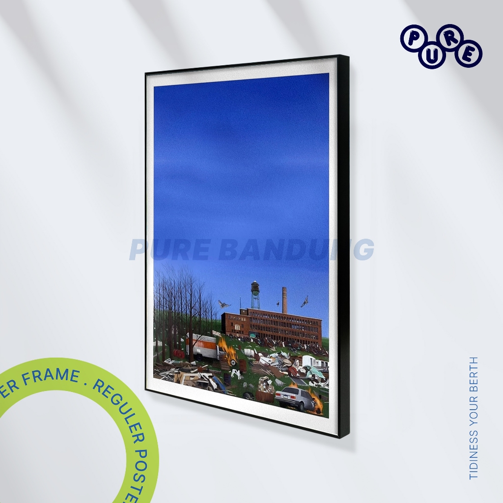 Pure Bandung – Title Fight  SHED Wall Art Print – Poster Aesthetic Band Punk Hardcore Decor Kamar Co