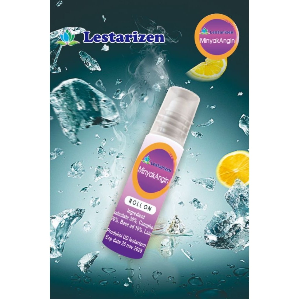 minyak roll on lestarizen minyak angin aromatherapy