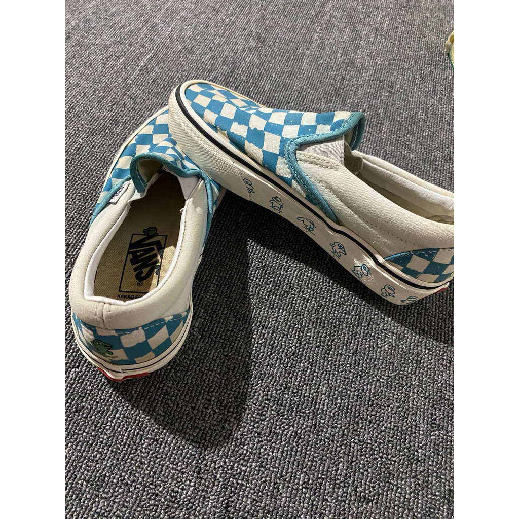 Preloved vans slip on kakao