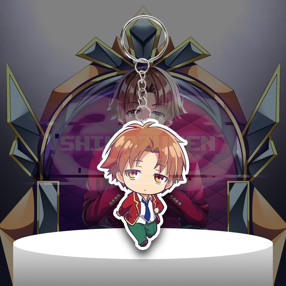 Gantungan Kunci Anime Classroom Of The Elite Ayanokouji Kiyokotaka - Ganci Akrilik - Keychain Acryli