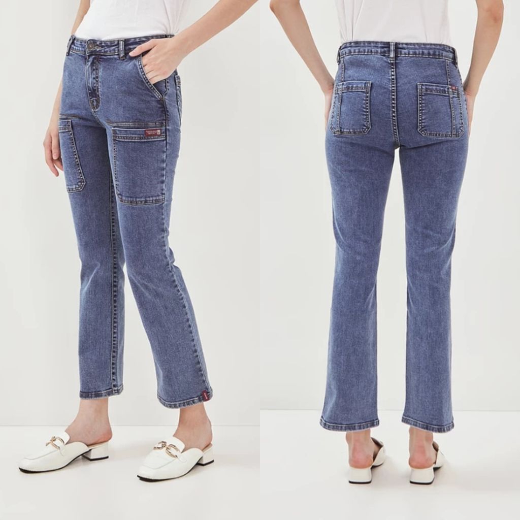 AKO JEANS CELANA WANITA HIGHWAIST-0354