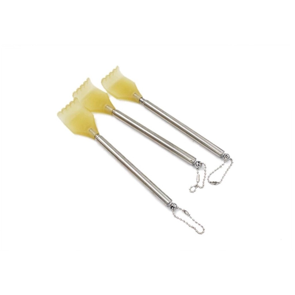 ALAT GARUK PUNGGUNG UJUNG PLASTIK Garukan Badan Penggaruk Stainless Panjang