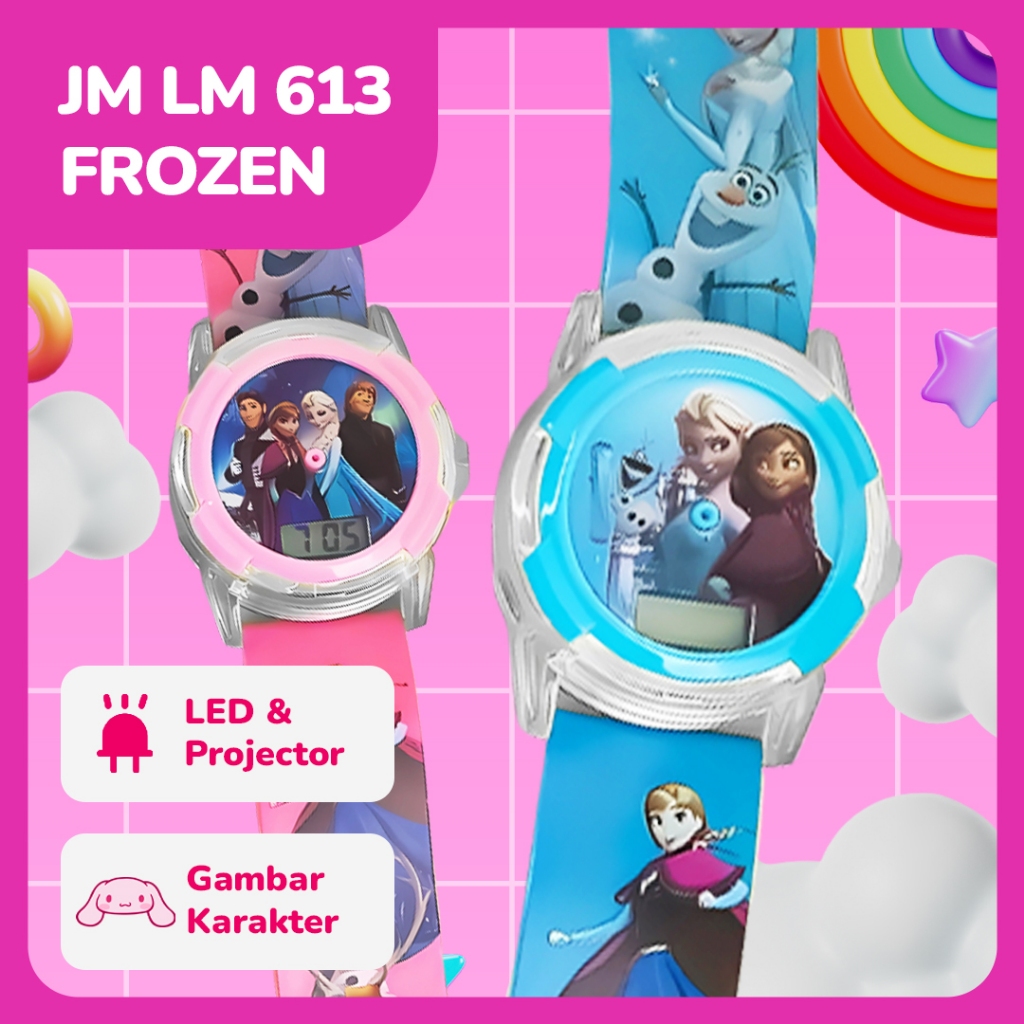 Jam Tangan Anak Cewek Frozen Princess Disney JM613