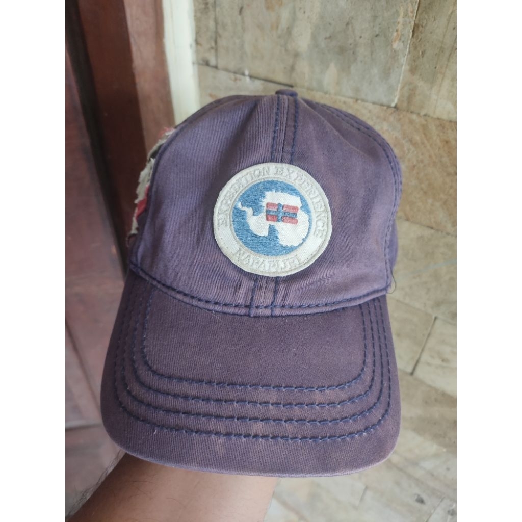 Topi Napapijri Geographic Original Fashion Pria/Wanita