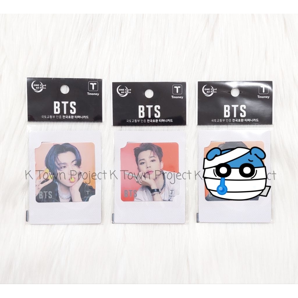 [READY - CLEARANCE SALE] BTS T MONEY TMONEY CARD JIN JUNGKOOK JIMIN TMONEY T MONEY