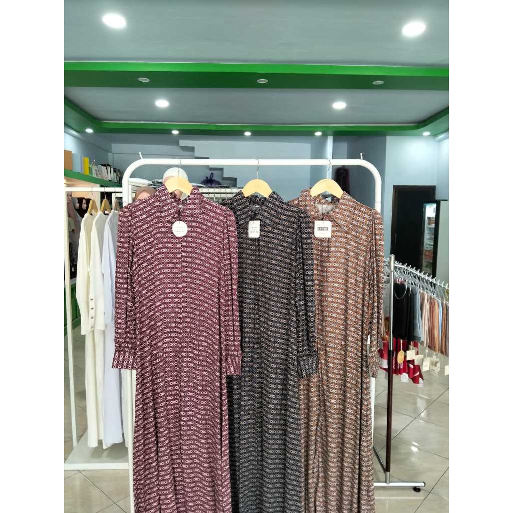 Gamis CANDY OUTFITKU 002 - Long Dress Lengan Panjang
