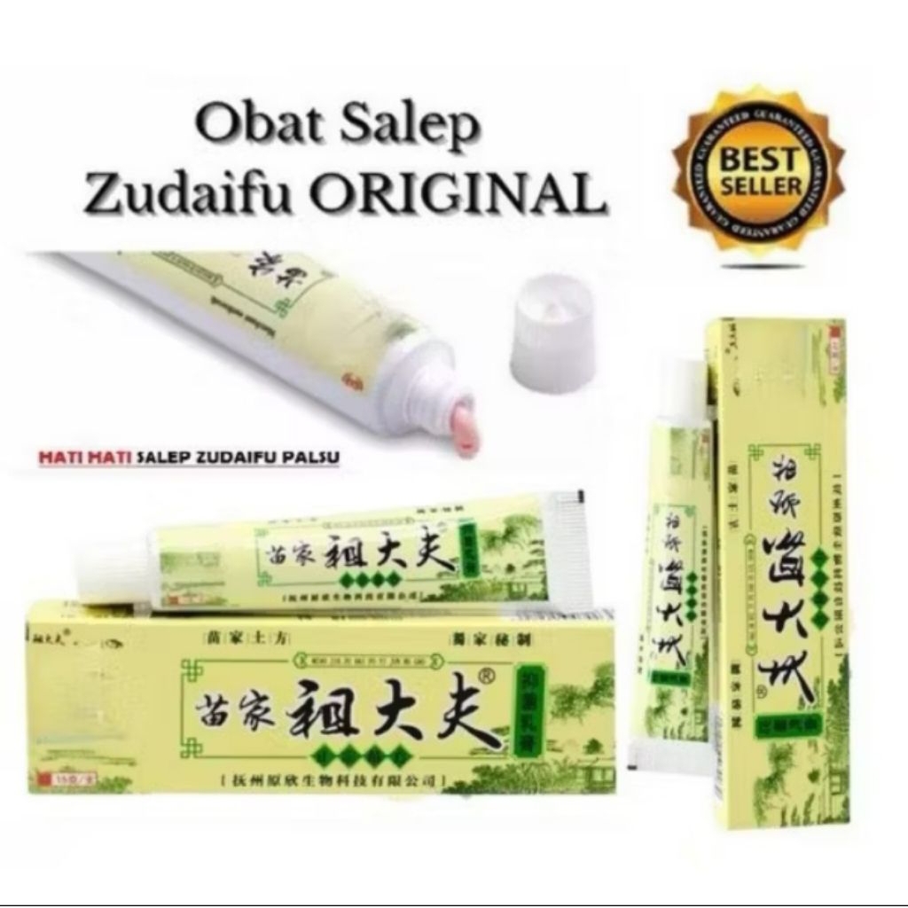 [Asli100%]Salep Cina Cap Orang Tua (Zudaifu)