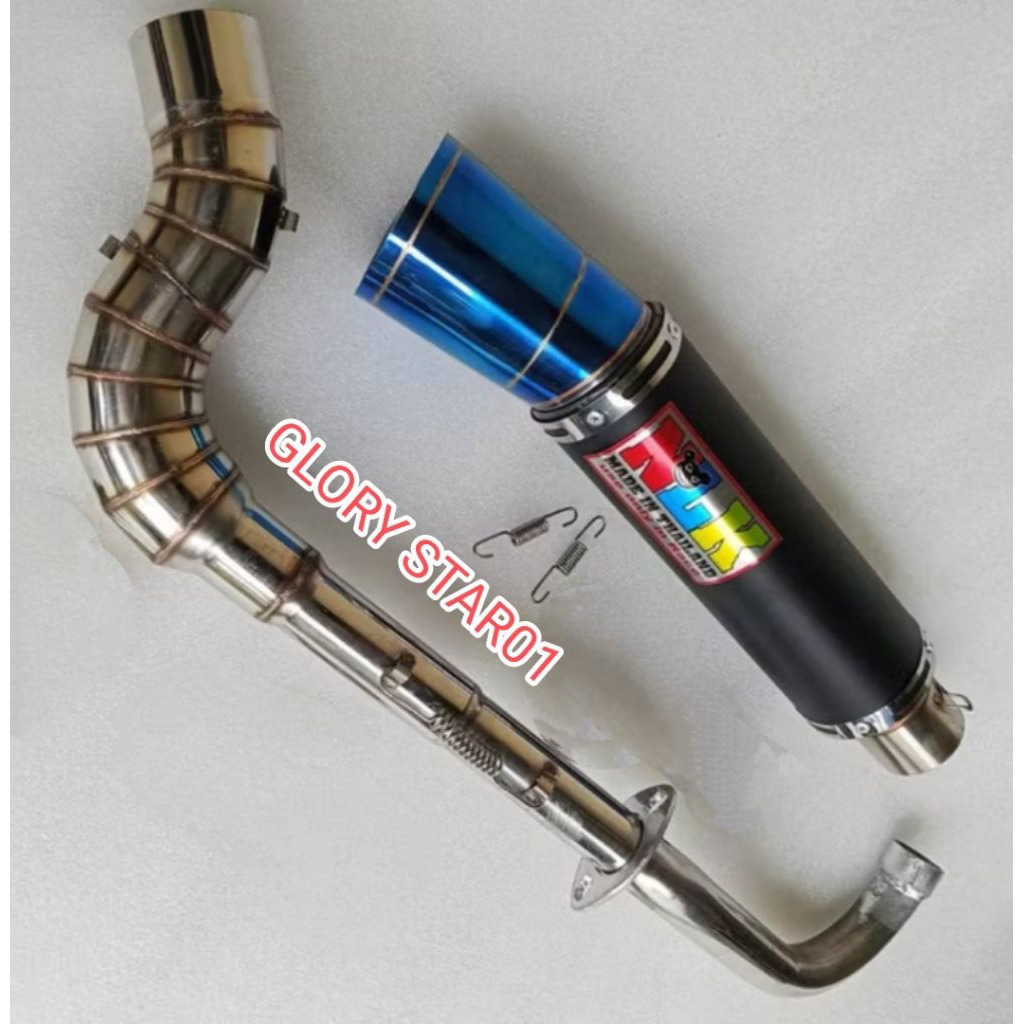 Knalpot Nlk Jupiter Z Revo Blade Kharisma Revo Smash Astrea Grand Supra 110/125