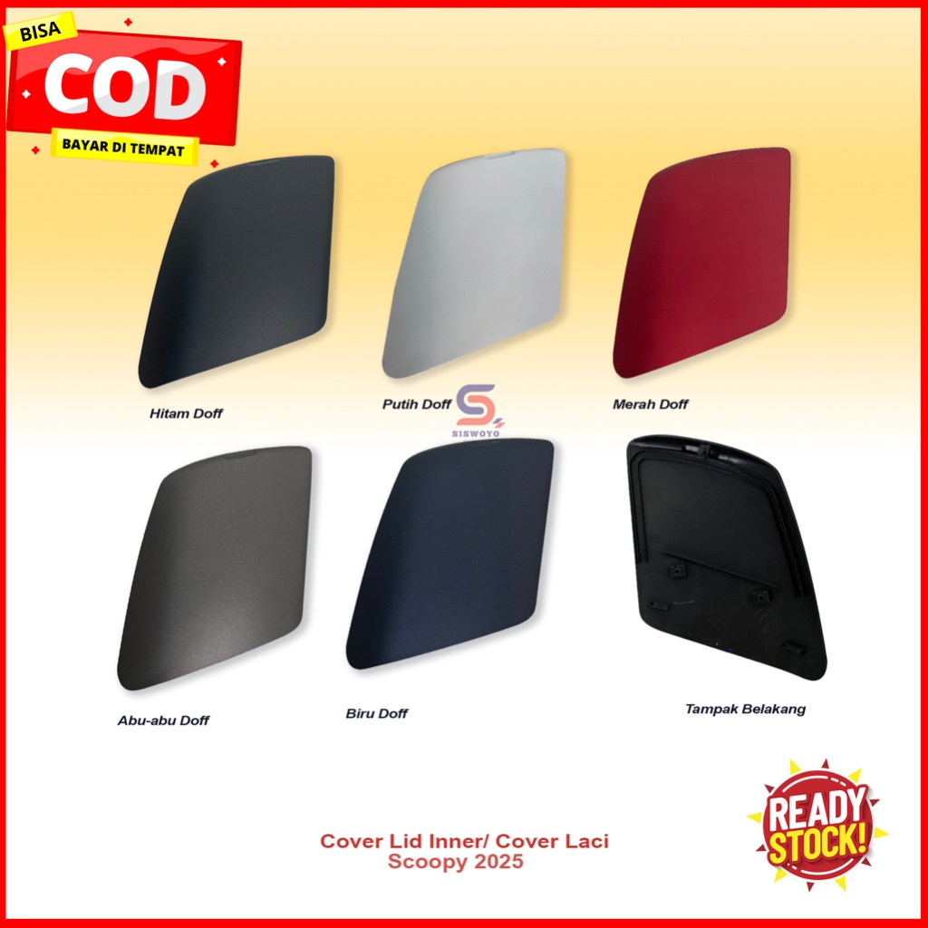 Cover lid inner pocket tutup laci kantong scoopy esp led new prestige K2F NC00 Gen 6 tahun 2025