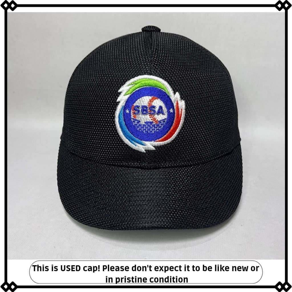 topi visor pendek unisex second preloved dewasa