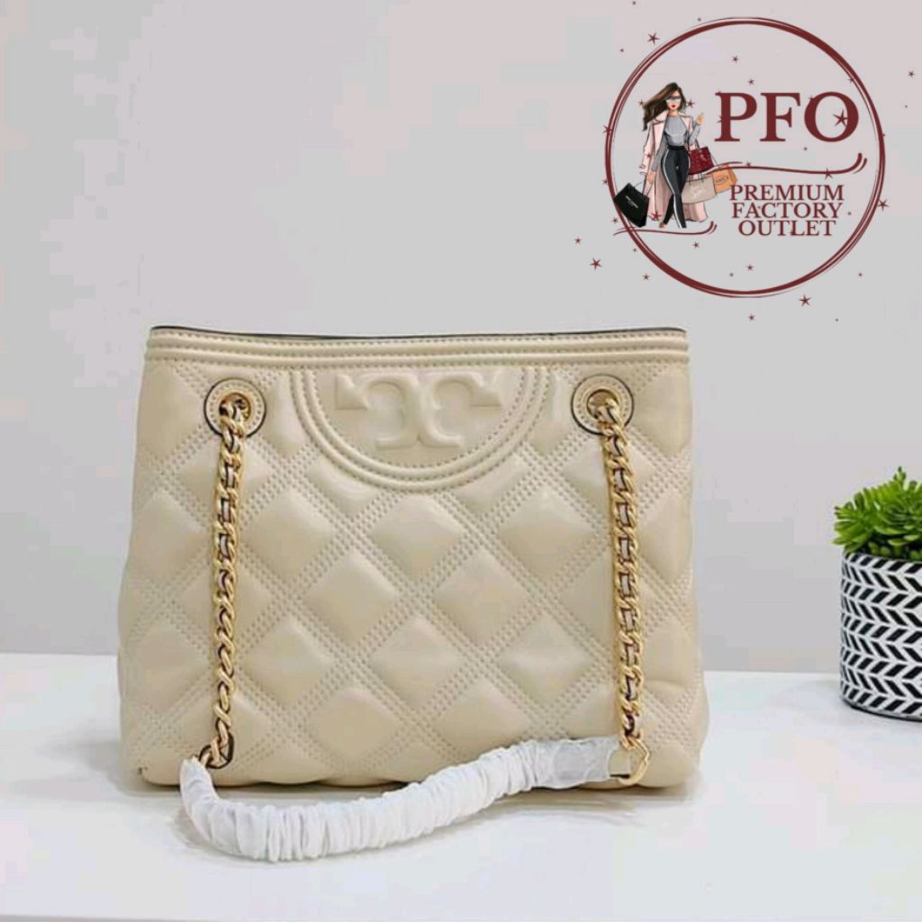 TAS 75579 Soft Fleming Ivory New Cream Tote Bag