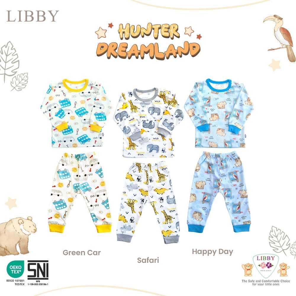 LIBBY-SETELAN PANJANG-PANJANG LIBBY UK.S,M,L SERI HUNTER DREAMLAND LIBBY