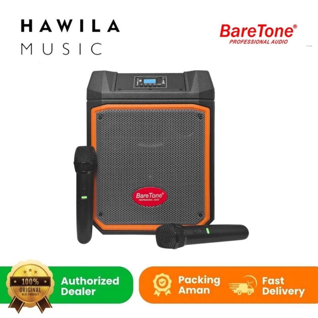 Speaker Portable Baretone MAX06MG Audio 6in Baretone MAX 06MG Original