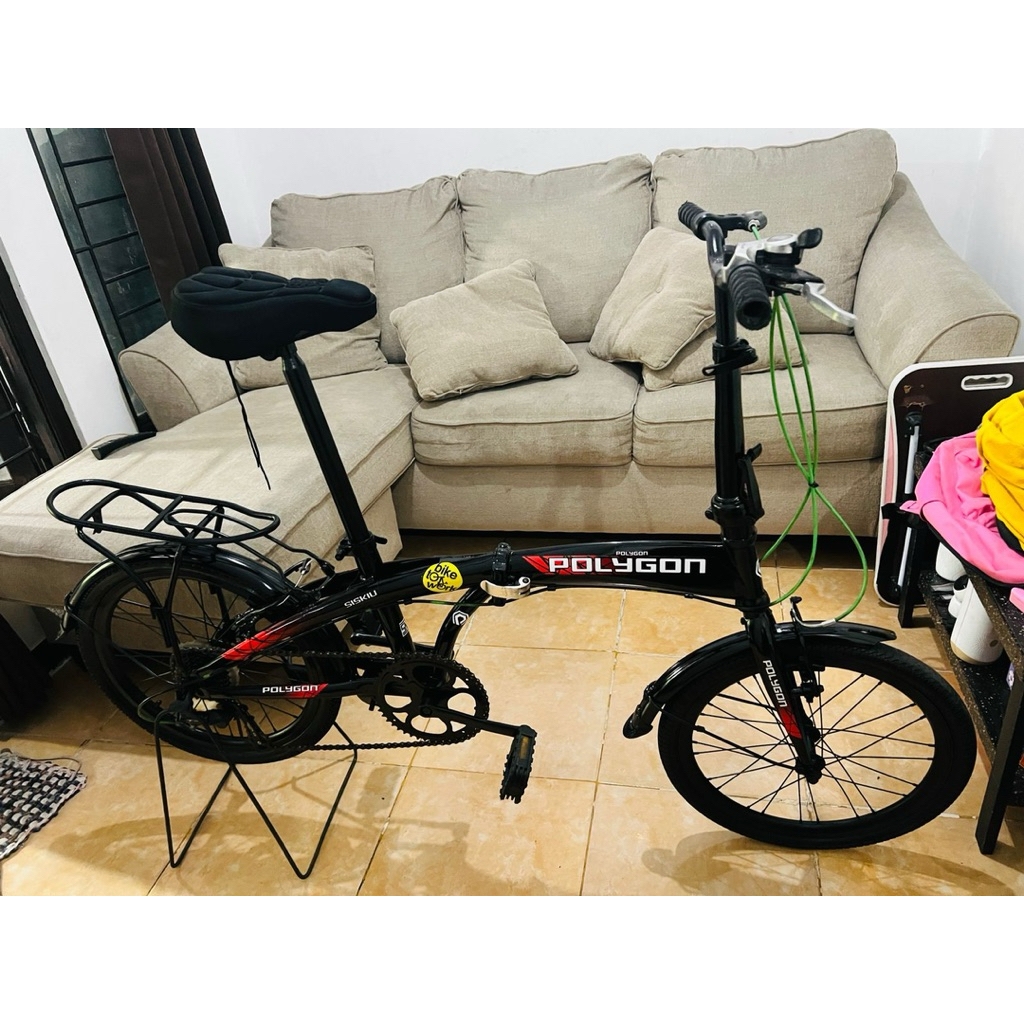 Sepeda Lipat uk 20 Repaint Polygon