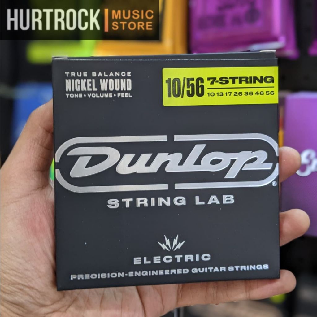 Senar Gitar Elektrik Jim Dunlop 10 56 7 Strings