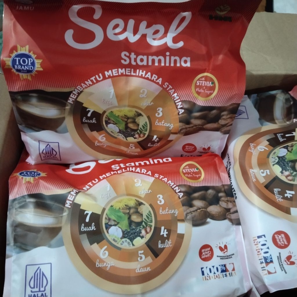 KOPI SEVEL HNI ISI 20 SACHET PRODUK BARU EXP LAMA