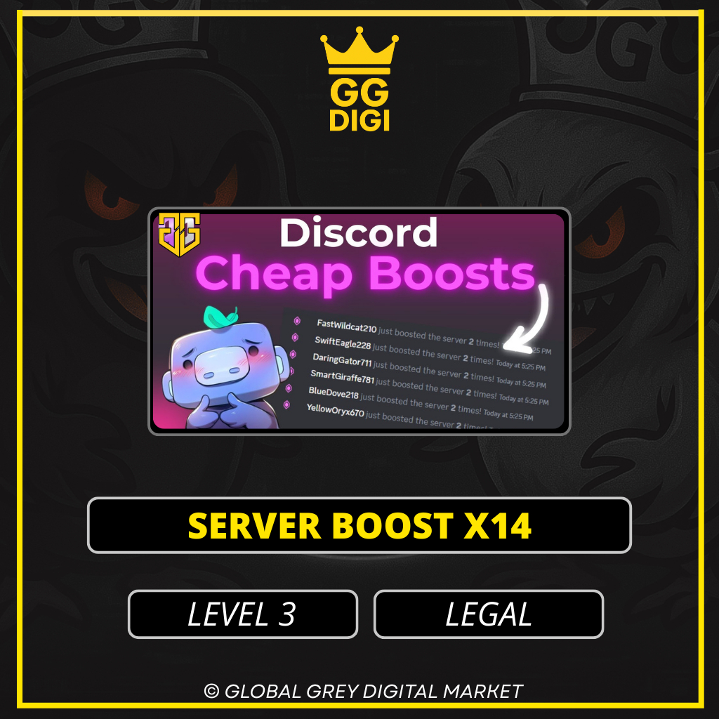 [LEVEL 3] SERVER BOOST X14 LANGSUNG LEVEL 3