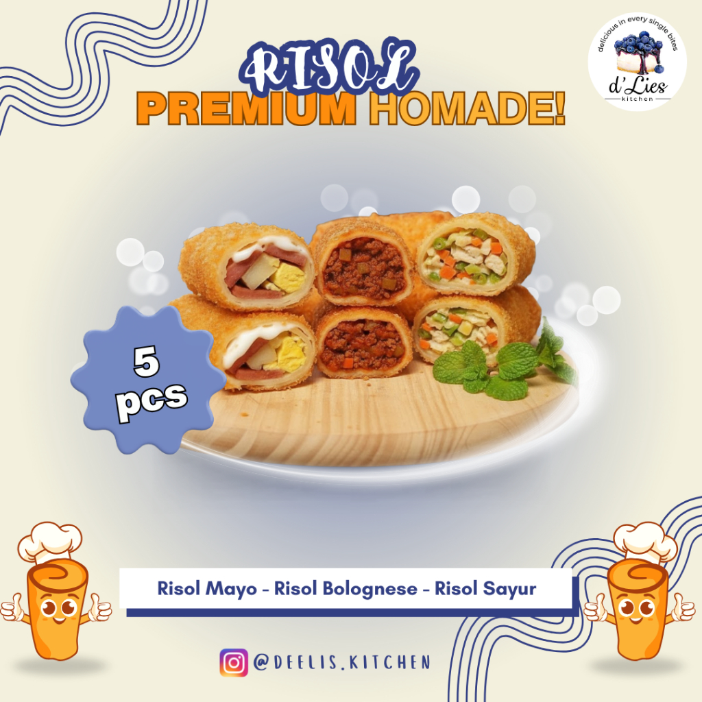 Risol Mayo - Risol Bolognese - Risol Sayur Frozen food