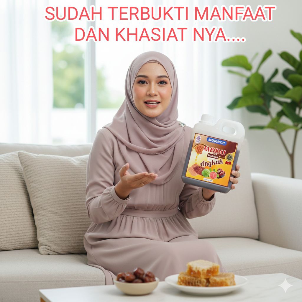 MADU KURMA ANGKAK JAMBU BIJI MERAH QUSTHUL H MUJARAP 1kg