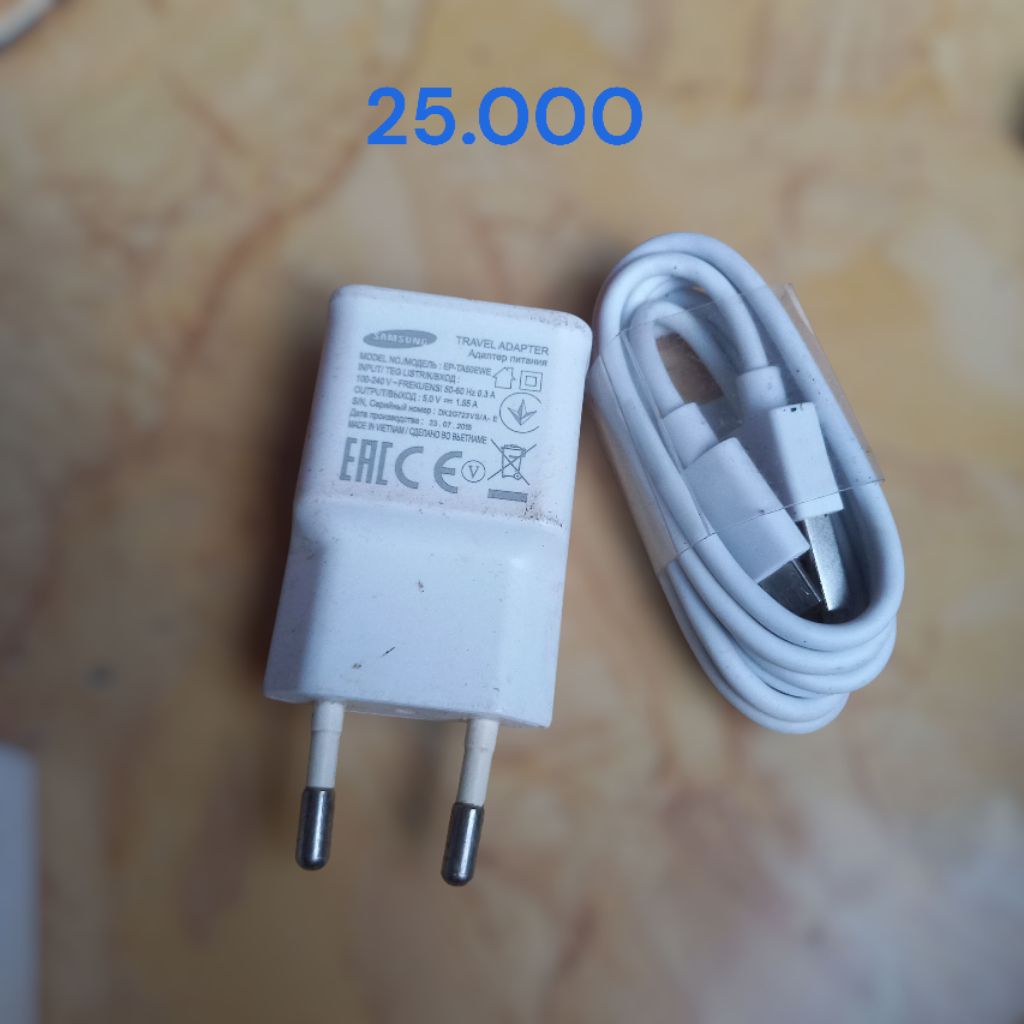 charger samsung 1,55a 7,8w