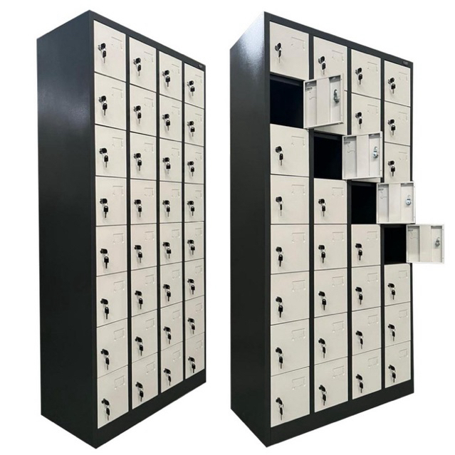 Loker 32 Pintu / Loker Besi 32 Pintu / Locker Karyawan 32 Lobang