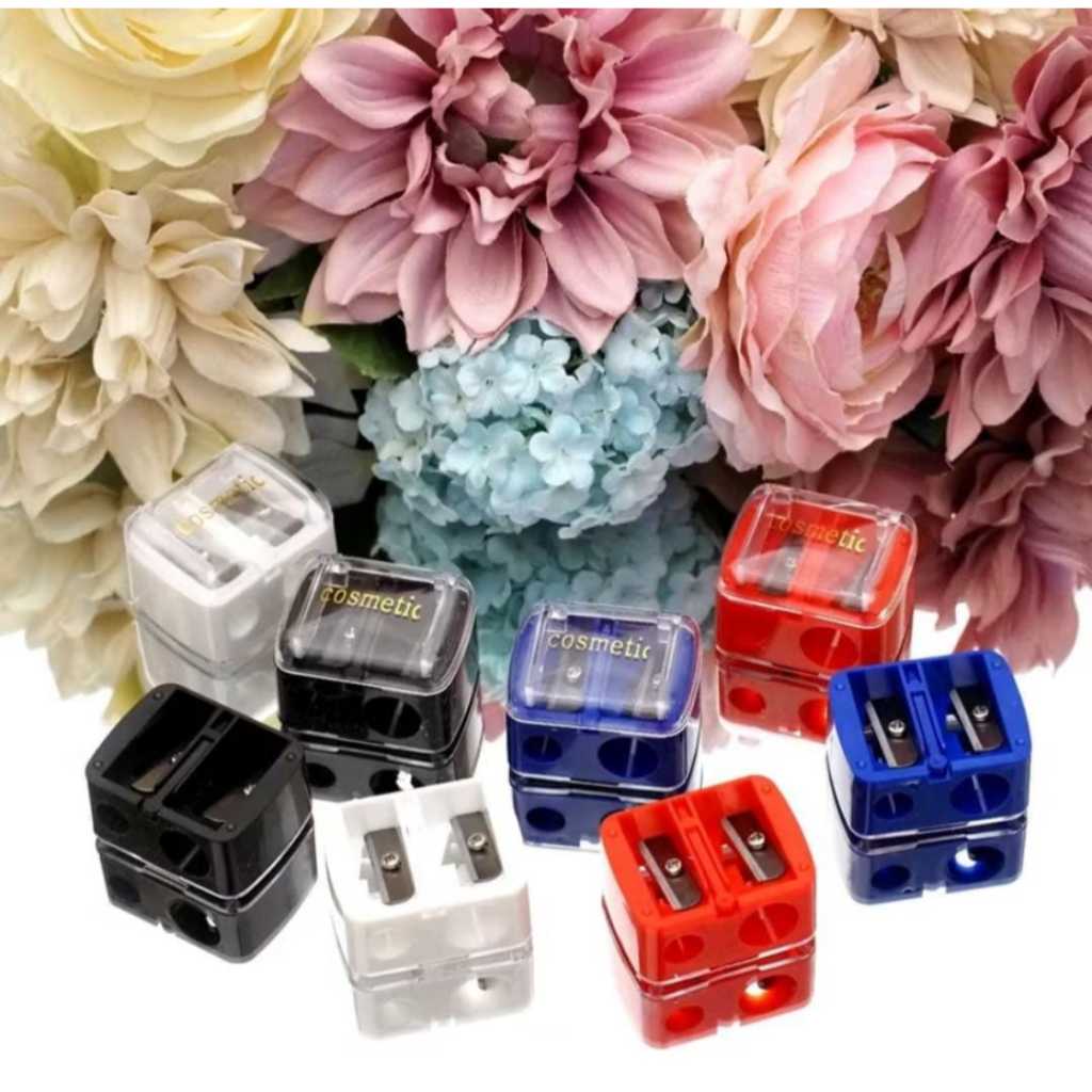 RAUTAN EYELINER 2IN1 RAUTAN EYELINER PENCIL 2IN1 RAUTAN PENSIL ALIS EYELINER PENAJAM KOSMETIK LUBANG