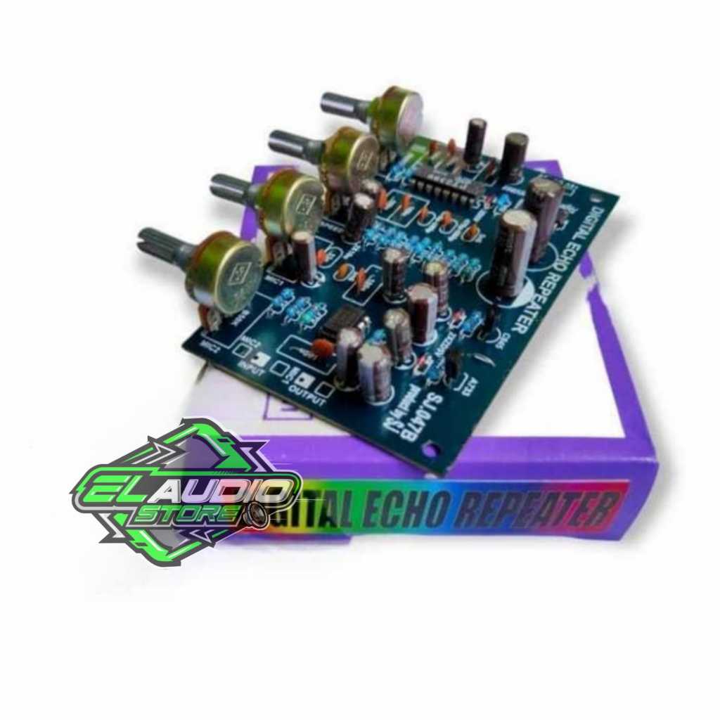 Kit Super Digital ECHO Repeater 2mic / Efek Mixer 2mic Kualitas Bagus