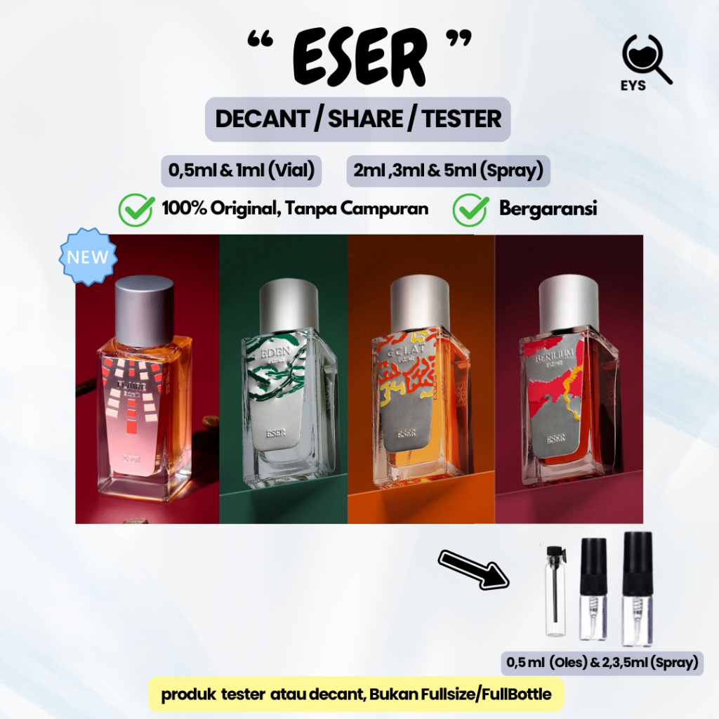 Decant Eser Berilium Eden Eclat | Share in Jar Parfum
