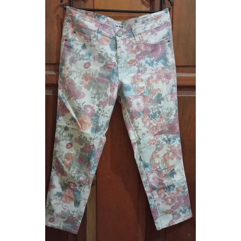 Celana Panjang Denim Ventage Preloved Clef De Sol