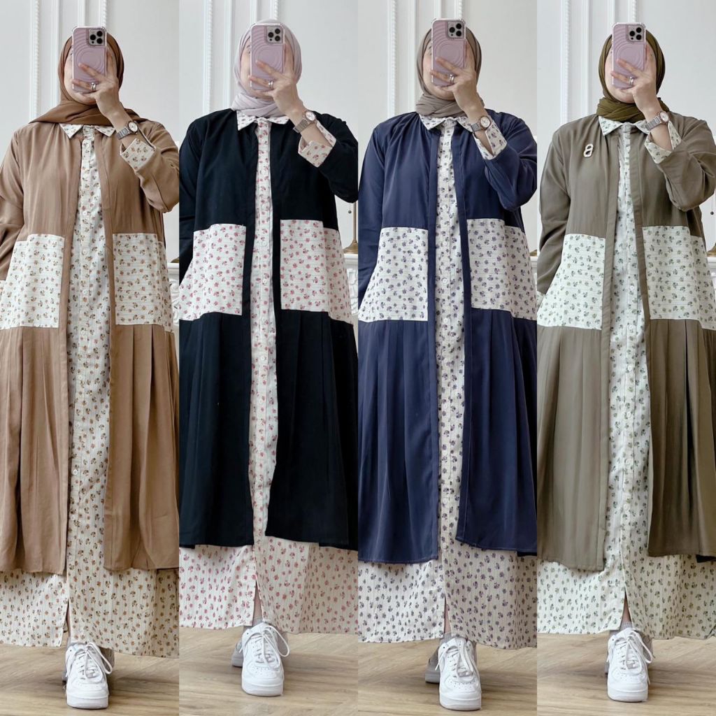 Gamis Dress Terbaru Zameena Gagil by ova