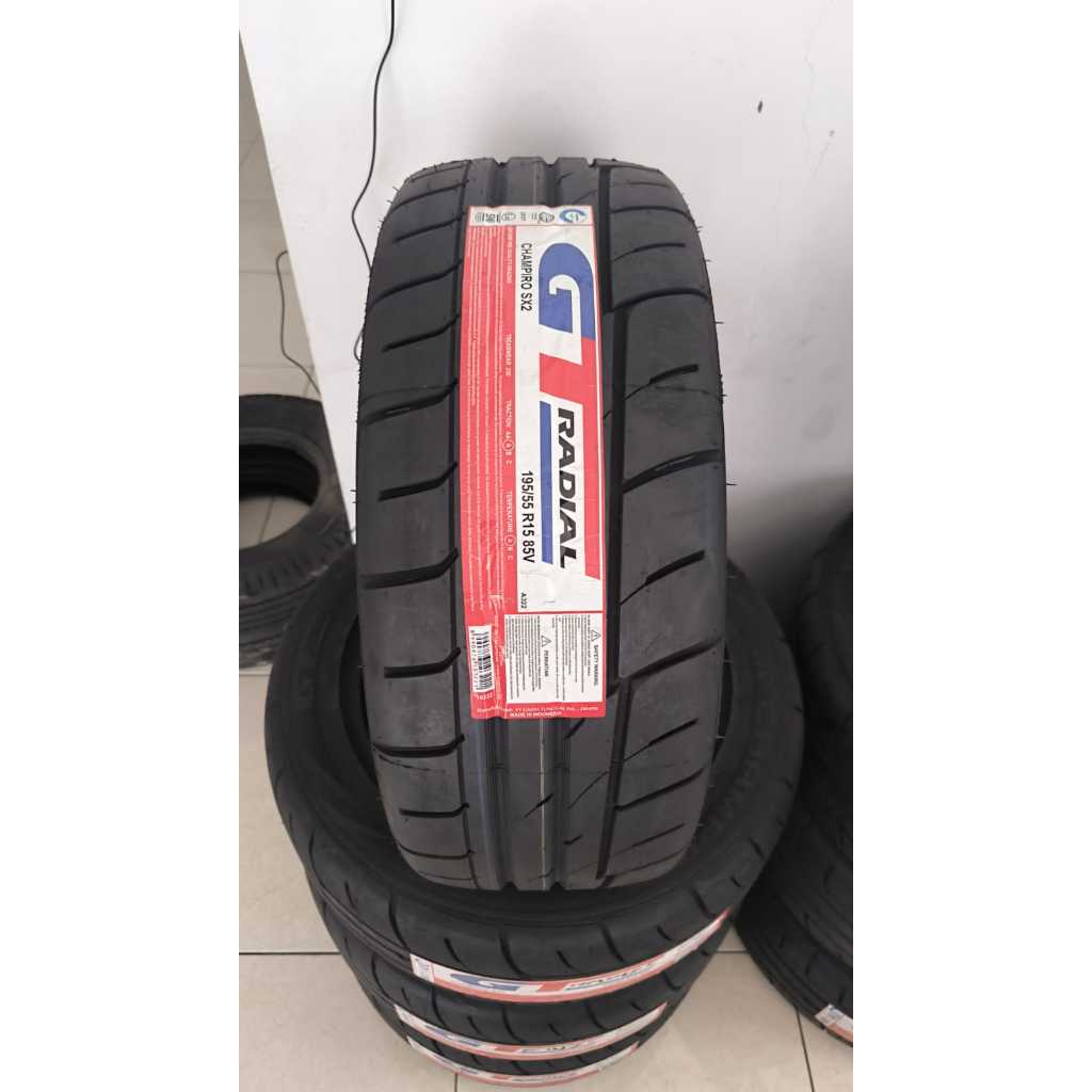 GT SX2 195/55 R15 Ban Mobil GT Radial Champiro SX2 ukuran 195 55 R15