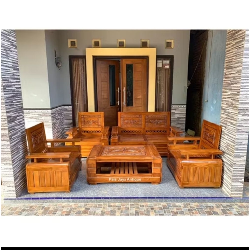 Kursi Tamu Minimalis Jati Kursi Tamu Minimalis Domini Jati Kursi Tamu 2111 Meja Jati