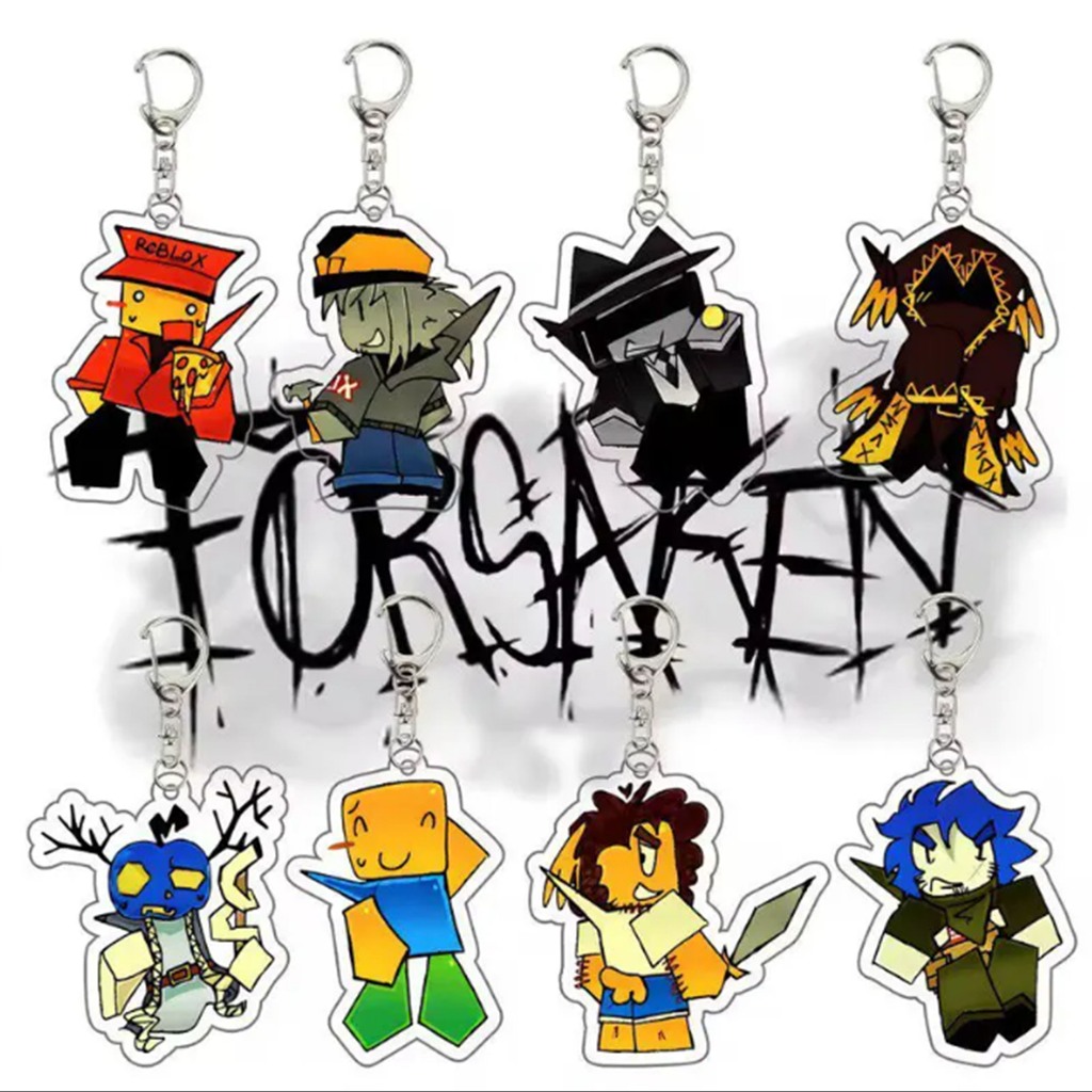GANTUNGAN KUNCI KEYCHAIN KARAKTER ROBLOX FORSAKEN SURVIVOR & KILLER / GANCI ROBLOX / / KEYCHAIN ROBL