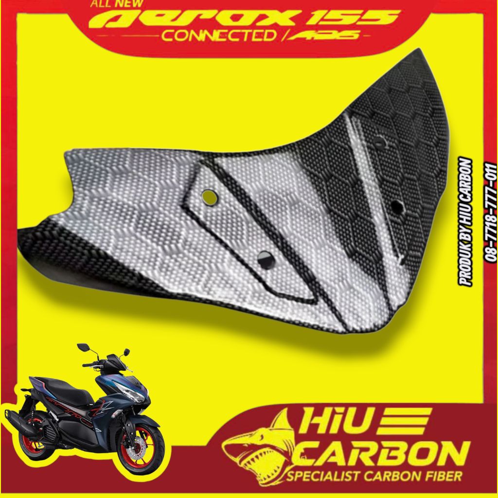 batok depan aerox new carbon Batok atas Aerox v2 carbon Aerox connected