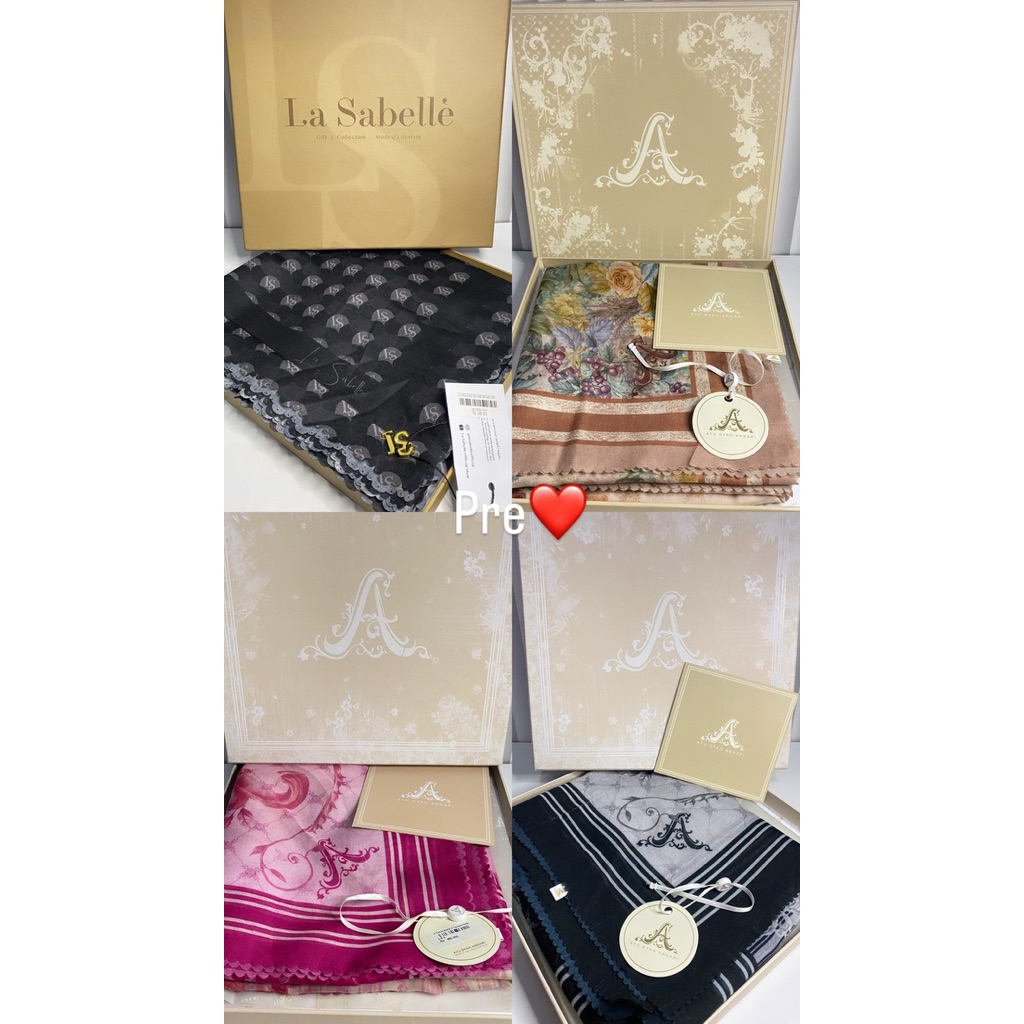 SCARF AYU DYAH & LASABELLE PRELOVED