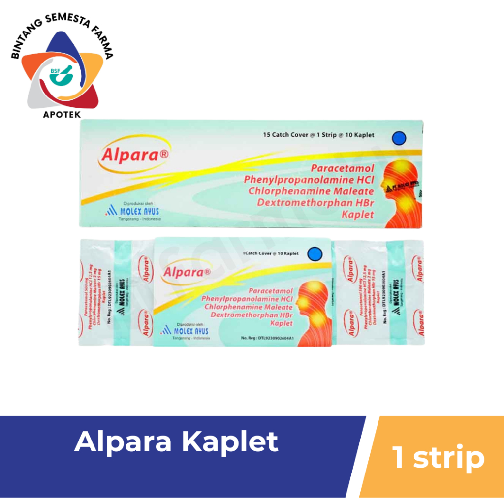 Alpara Kaplet 1 Strip 10 Kaplet