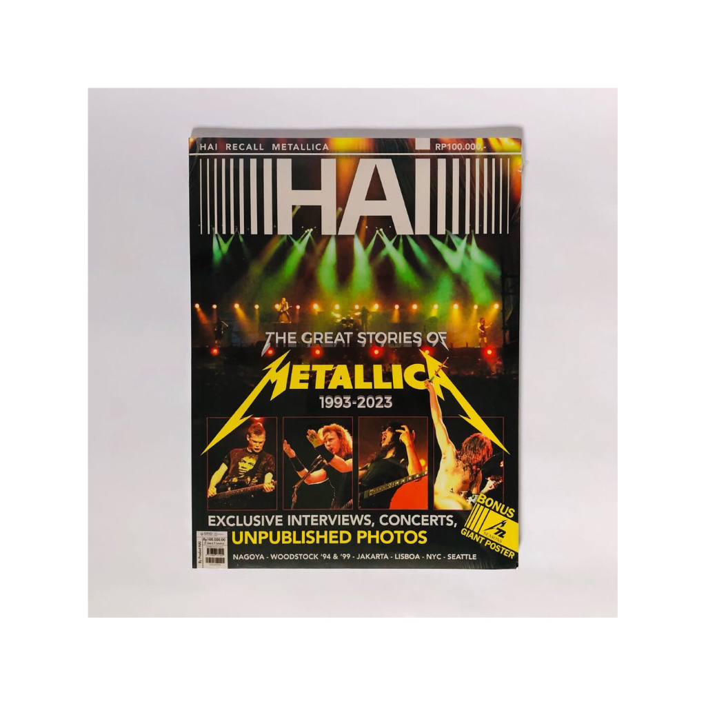 Majalah HAI Recall Metallica