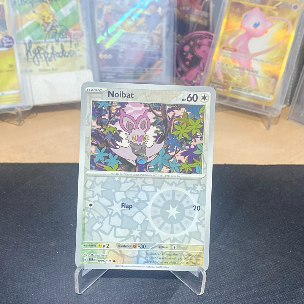 Noibat 090 /131 Reverse Holo(Pre) TCG Pokemon Prismatic Evolutions 2025 ENG
