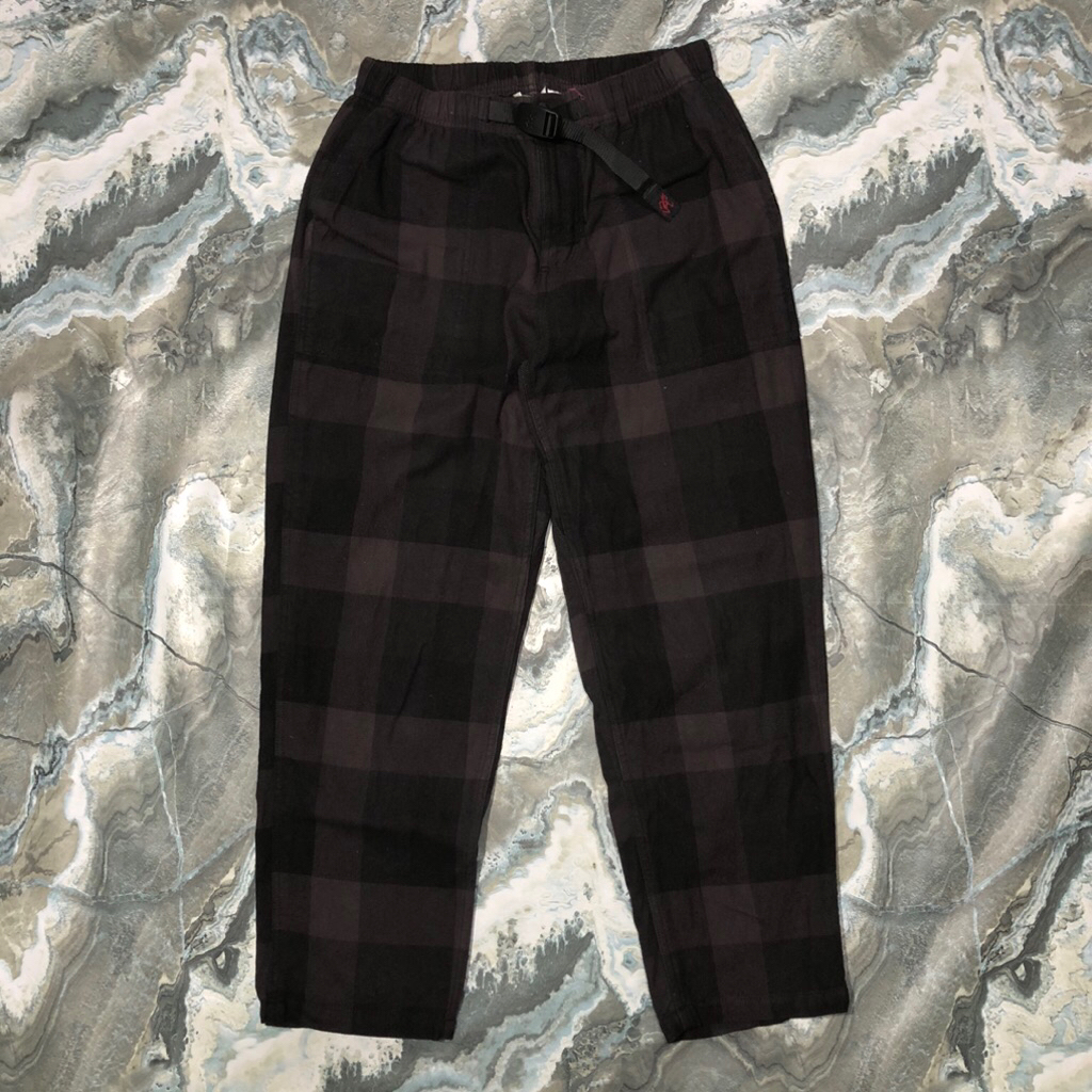 gramicci pants tartan