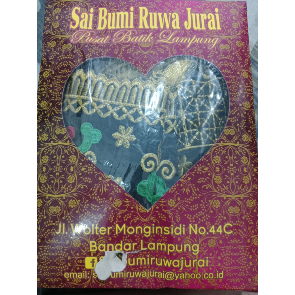Batik Lampung BARU (selendang dan sarung)