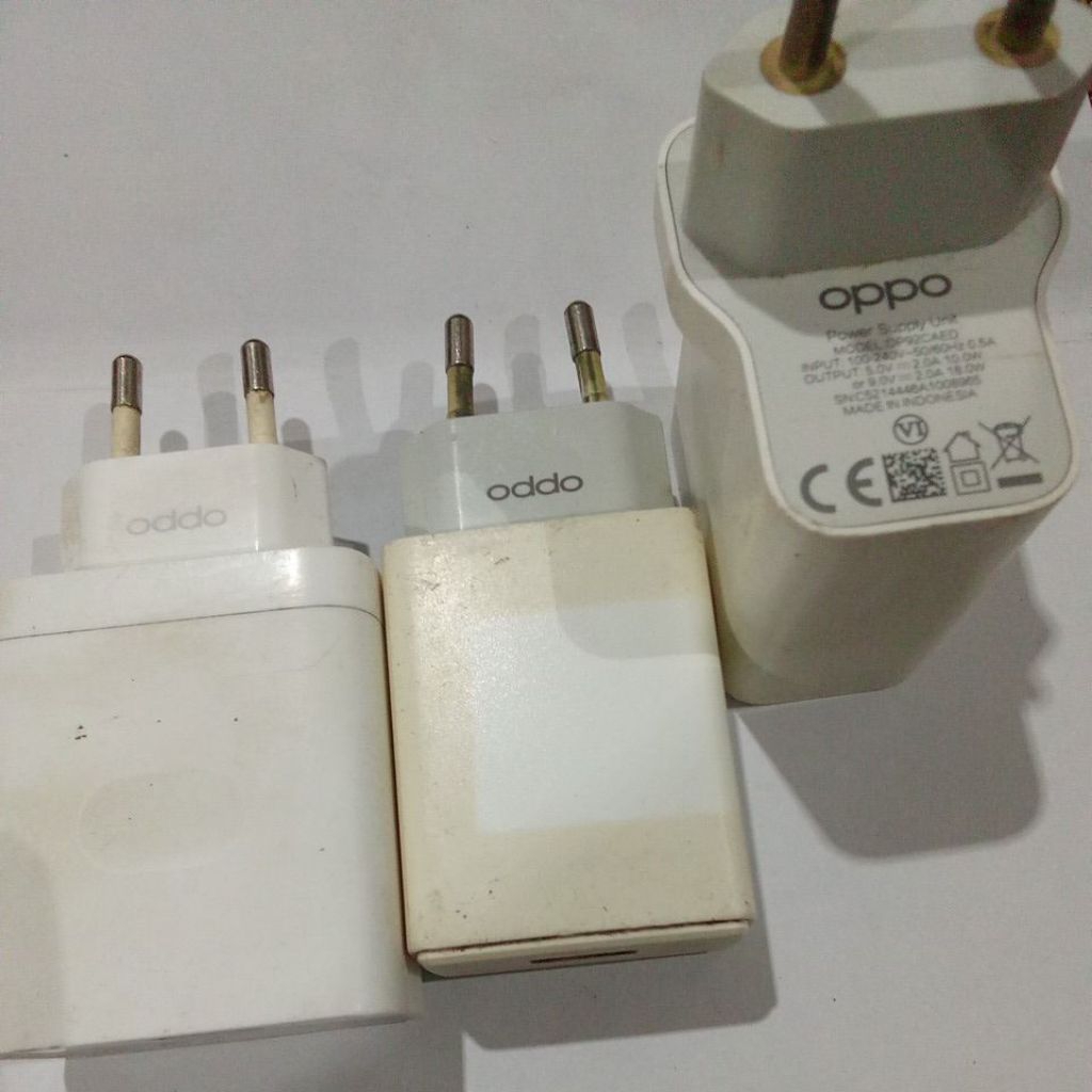 charger ORI Oppo second copotan bawaan hp
